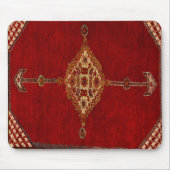 Persischer Teppichboden - fett Mousepad (Vorne)