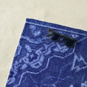 Persischer Teppichboden in blau Strandtuch (Beispiel)