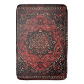 Persischer Teppichboden in Rose getönt Feld Badematte (Vorderseite Vertikal)