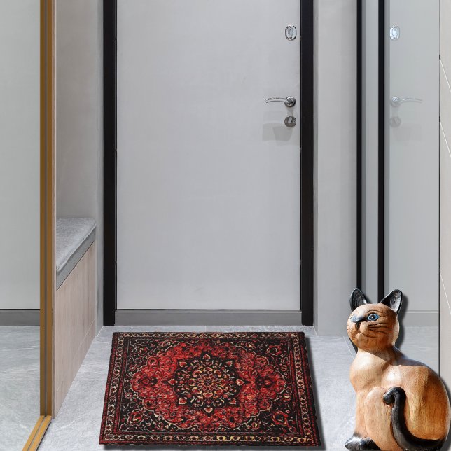 Persischer Teppichboden in Rose getönt Feld Fußmatte (Von Creator hochgeladen)