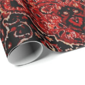 Persischer Teppichboden in Rose getönt Feld Geschenkpapier (Rolleneckpunkt)