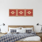 Persischer Teppichboden Leinwanddruck (Insitu (Schlafzimmer))