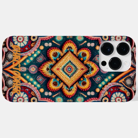 Persischer Teppichboden Orientteppich Case-Mate iPhone Hülle (Rückseite (Horizontal))