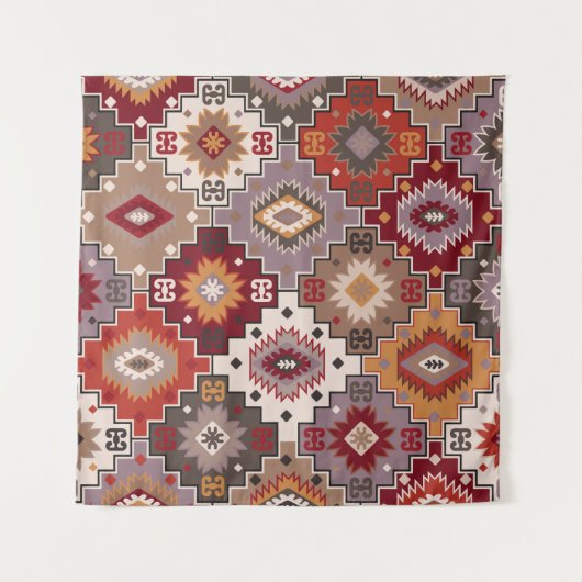 Persischer Teppichboden originelles Design, Stamme Wandteppich (Vorderseite)