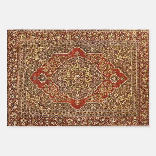 Persischer    Teppichboden - Tabriz Geschenkpapier Set (Vorderseite)