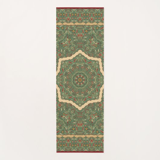 Persischer Teppichboden Yogamatte (Vorderseite)