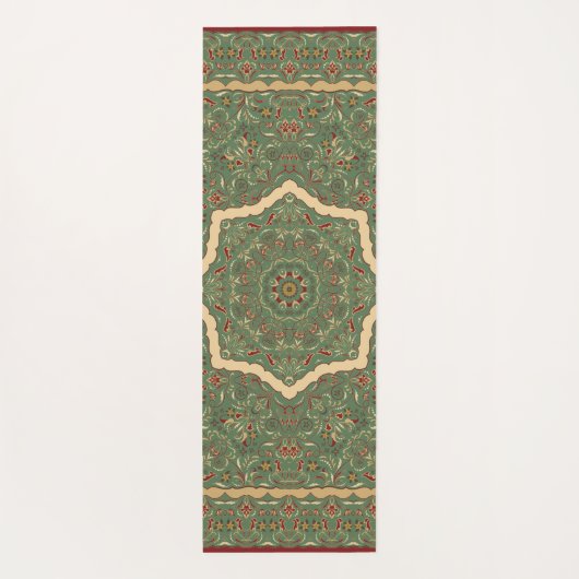 Persischer Teppichboden Yogamatte (Rückseite)