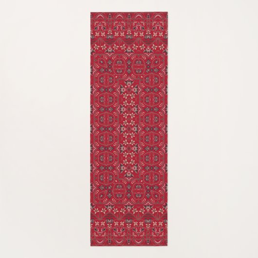 Persischer Teppichboden  Yogamatte (Rückseite)