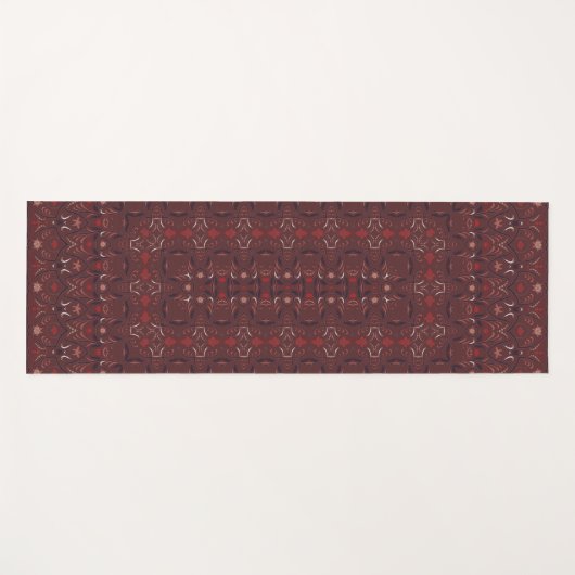 Persischer Teppichboden Yogamatte (Vorderseite (Horizontal))