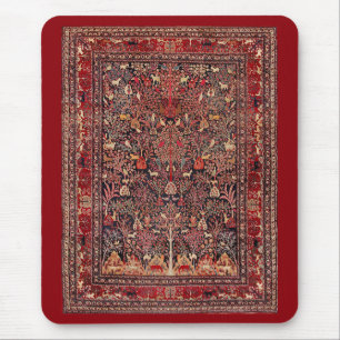 Persischer Vintage Antik Teppich Natur Fine Art Mousepad