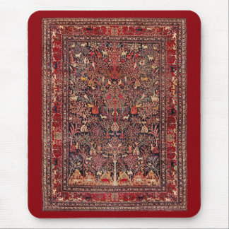 Persischer Vintager Antiquitätenteppich Mousepad