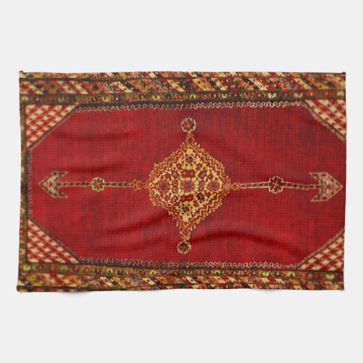 Persisches Antiquitätenmuster Geschirrtuch (Horizontal)