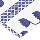 Persisches asiatisches Muster für geometrische For Tischdecke (Schrägansicht)