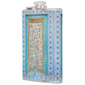 Persisches aufwändiges Kachelmaul Flachmann (Links)