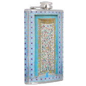 Persisches aufwändiges Kachelmaul Flachmann (Rechts)