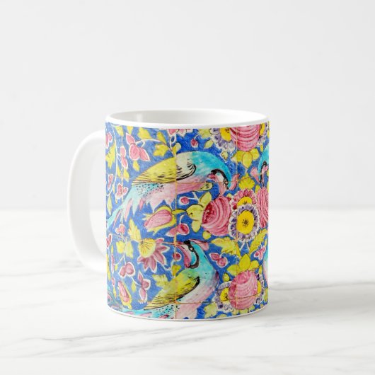 Persisches aufwändiges Kachelmaul Kaffeetasse (Vorderseite Links)