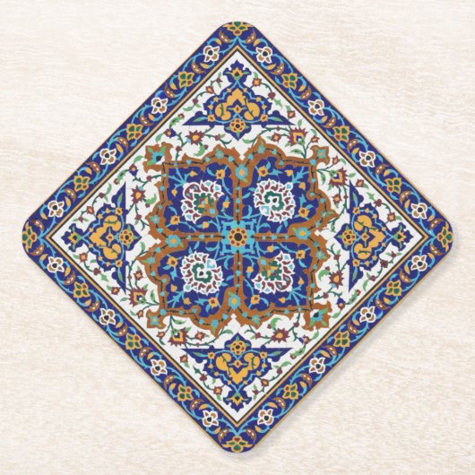 Persisches Design Untersetzer (Vorderseite)