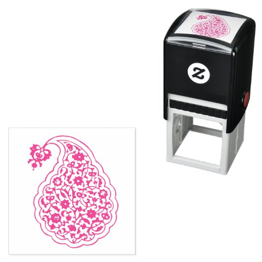 Persisches Fliesenmotiv Permastempel (Beispiel)