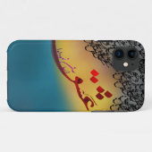 Persisches Kalligraphiegedicht aus Hafez (1) Case-Mate iPhone Hülle (Rückseite (Horizontal))