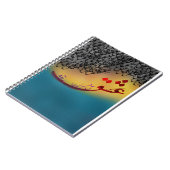 Persisches Kalligraphiegedicht aus Hafez (1) Notizblock (Linke Seite)