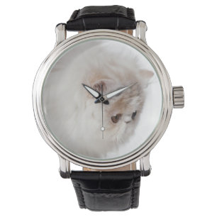 Persisches Kätzchen (3 Monate alte) Armbanduhr