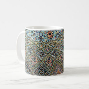 Persisches Keramikfliesenmuster Kaffeetasse