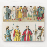 Persisches Kleid, von "Trachten der Voelker", 1864