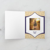 Persisches Muster, Erste Heilige Kommune Danke Karte (Innenseite)