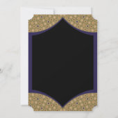 Persisches Muster, Erste Heilige Kommune Einladung (Rückseite)