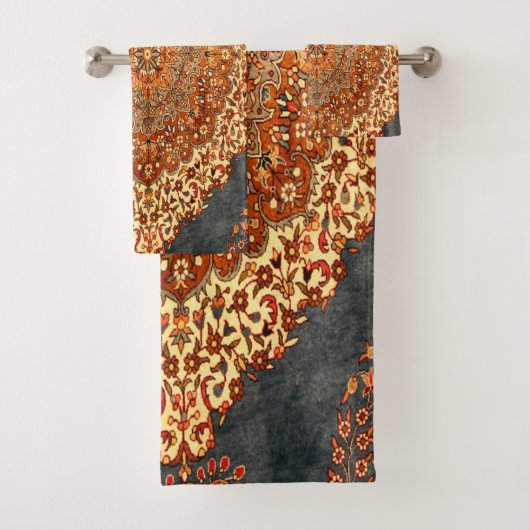 Persisches Muster-Look Badhandtuch Set (Insitu)