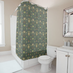 persisches Muster, william morris, Jugendstil-Desi Duschvorhang