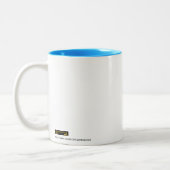 Persisches neues Jahr glückliches Norooz Zweifarbige Tasse (Links)