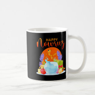 Persisches Neujahr Frohes Nowruz Goldfisch Sabzeh Kaffeetasse