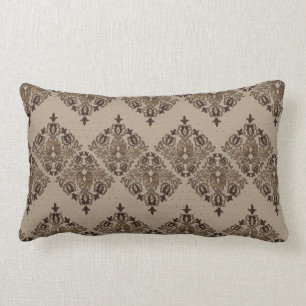 Persisches orientalisches Musterpastellgold Lendenkissen