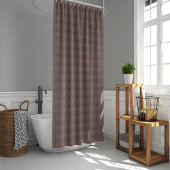 Persisches sonniges gerahmtes ethnisches Muster Duschvorhang