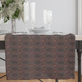 Persisches sonniges gerahmtes ethnisches Muster Mittelgroßer Tischläufer