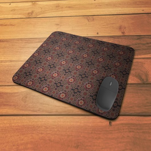 Persisches sonniges gerahmtes ethnisches Muster Mousepad