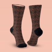 Persisches sonniges gerahmtes ethnisches Muster Socken