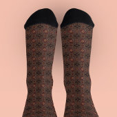 Persisches sonniges gerahmtes ethnisches Muster Socken