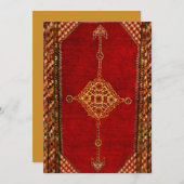 Persisches Teppichmuster (Vorne/Hinten)