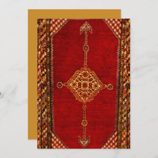 Persisches Teppichmuster (Vorne/Hinten)