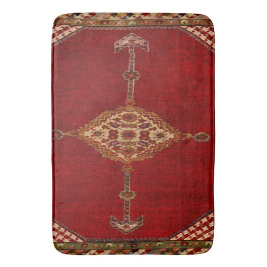 Persisches Teppichmuster Badematte (Vorderseite Vertikal)