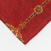 Persisches Teppichmuster Fleecedecke (Ecke)