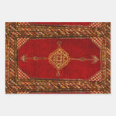 Persisches Teppichmuster Geschenkpapier Set (Vorderseite 2)