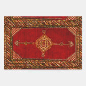 Persisches Teppichmuster Geschenkpapier Set (Vorderseite)