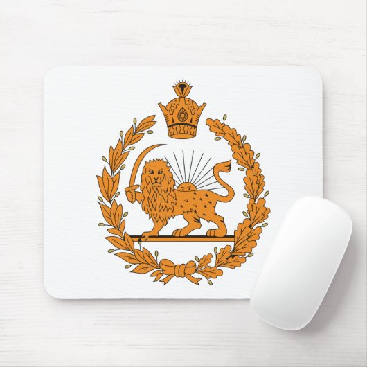Persisches Wappen Mousepad (Mit Mouse)
