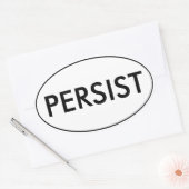 PERSIST Car Sticker (Umschlag)