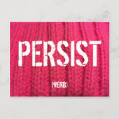 Persist Postkarte (Vorderseite)
