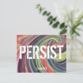 Persist Postkarte (Stehend Vorderseite)