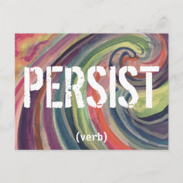 Persist Postkarte